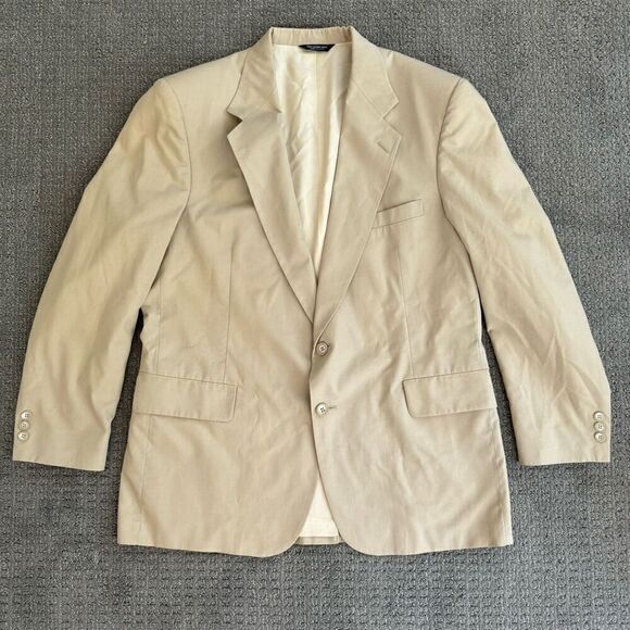 Sterling And Hunt Men's Blazer Tan - Picture 2 of 14